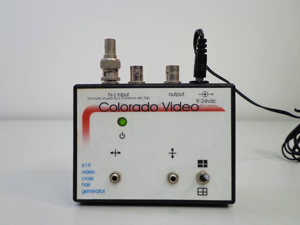 Colorado Video 619 Video Cross Hair Generator.